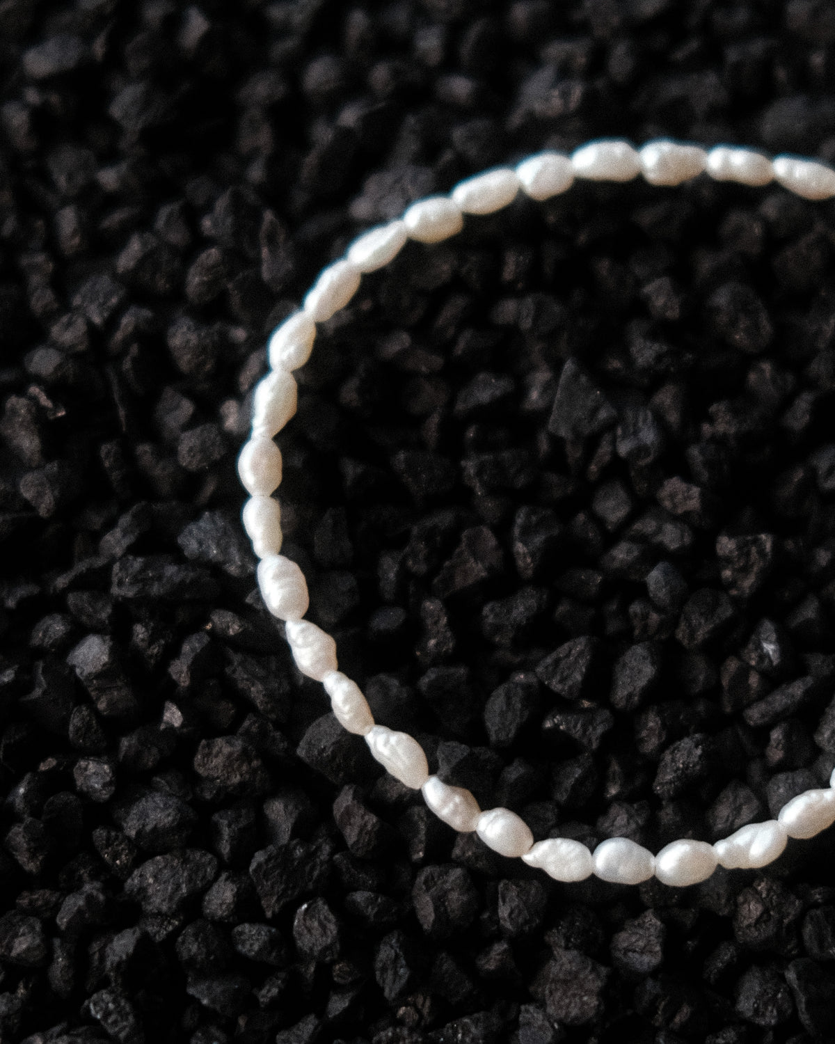 Bracelet Judith en perles de culture grain de riz pépites