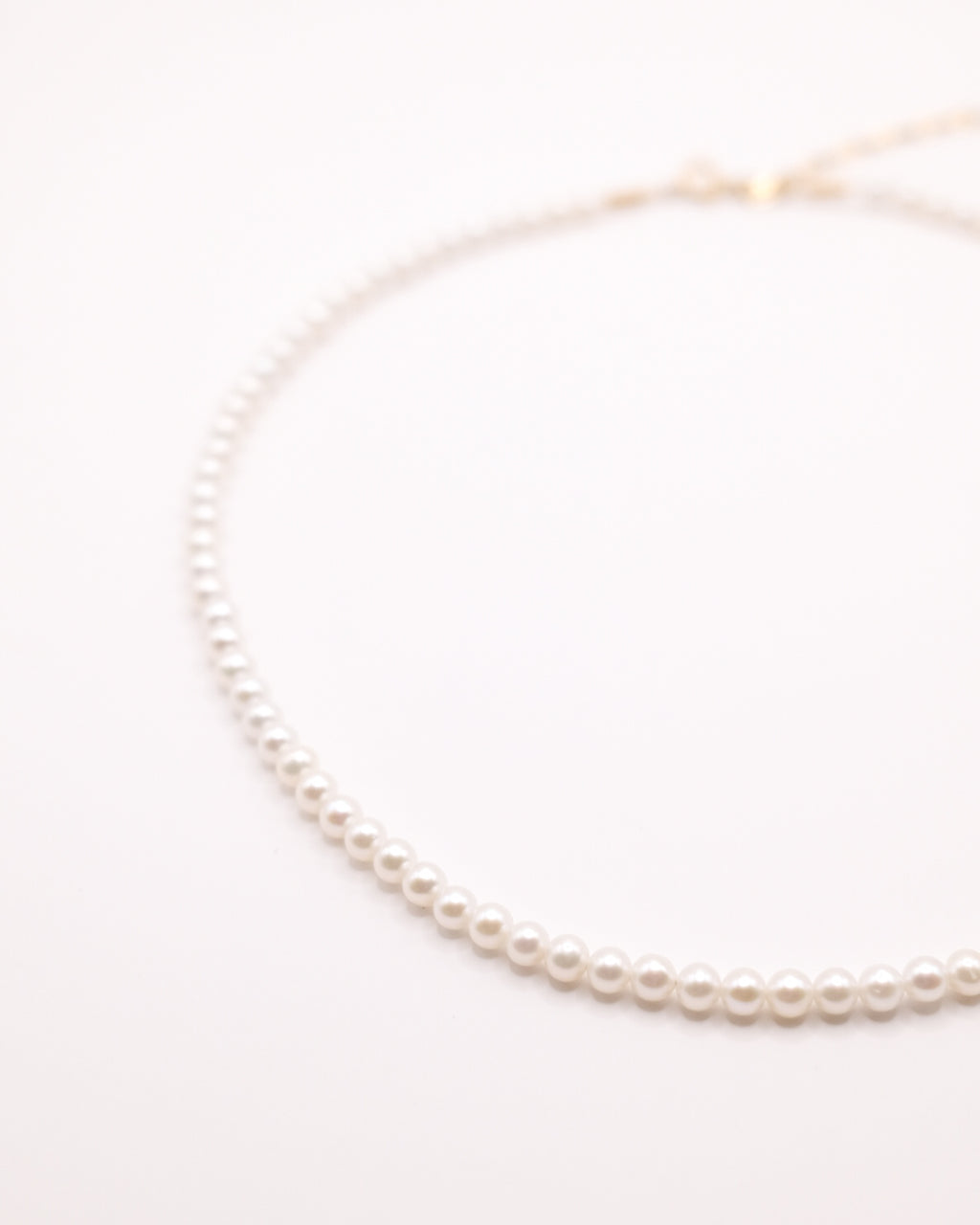 Collier Zoë ras de cou en perles de culture
