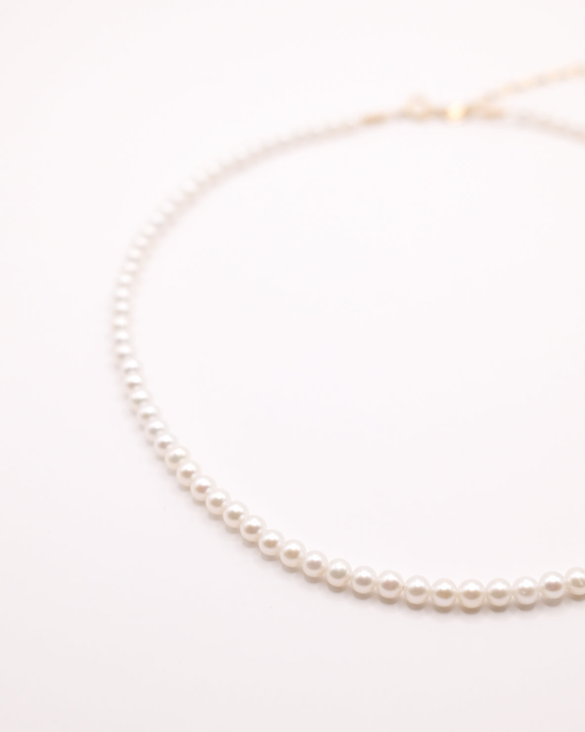 Collier Zoë ras de cou en perles de culture