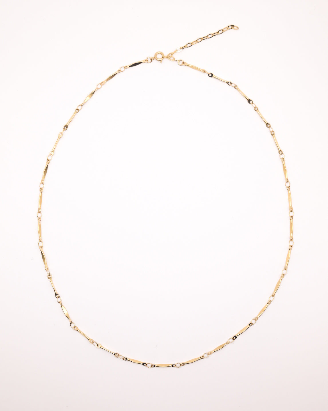 Collier Eddie long en chaîne fantaisie acier inoxydable
