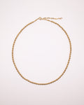 Collier Gigi ras de cou doré en perles irrégulières